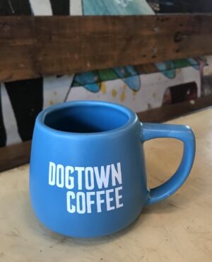 16oz Hand-made in CA ceramic mugs - OCEAN BLUE