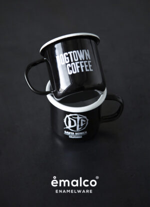 Enamel Black Mug