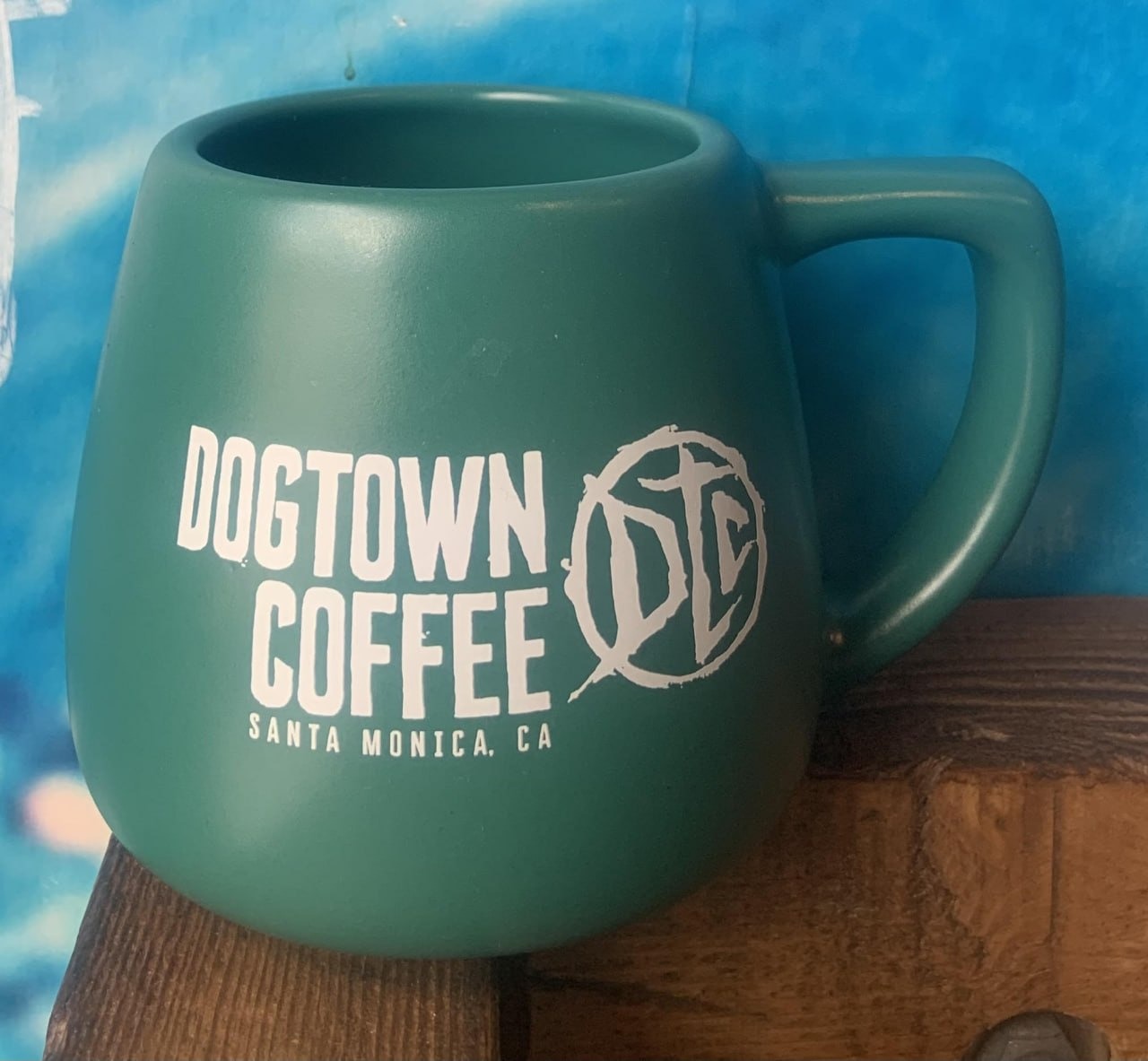 16oz Handmade in USA Ceramic Mug – Green